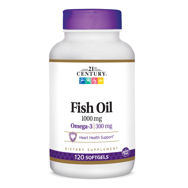 21st Century Fish Oil 1000 mg Reflux Free