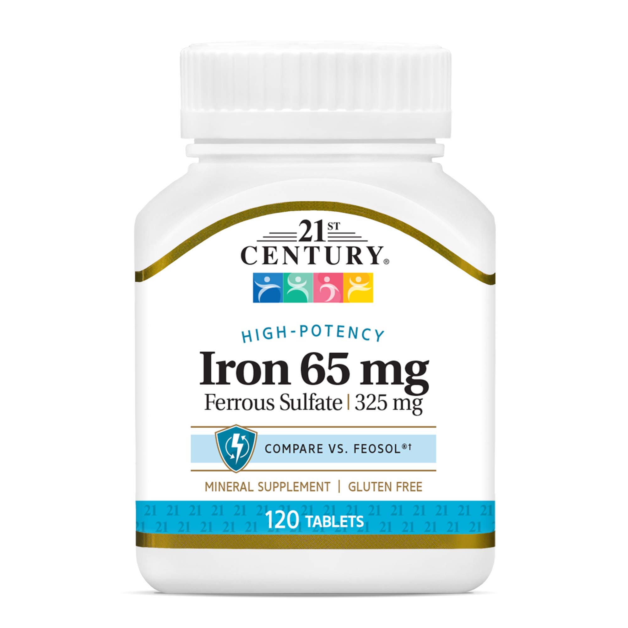 21st Century Iron 65 mg, High-Potency