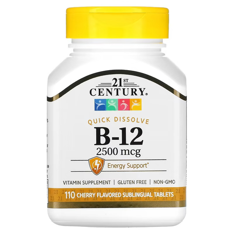 21st Century Vitamin B-12 2500 mcg